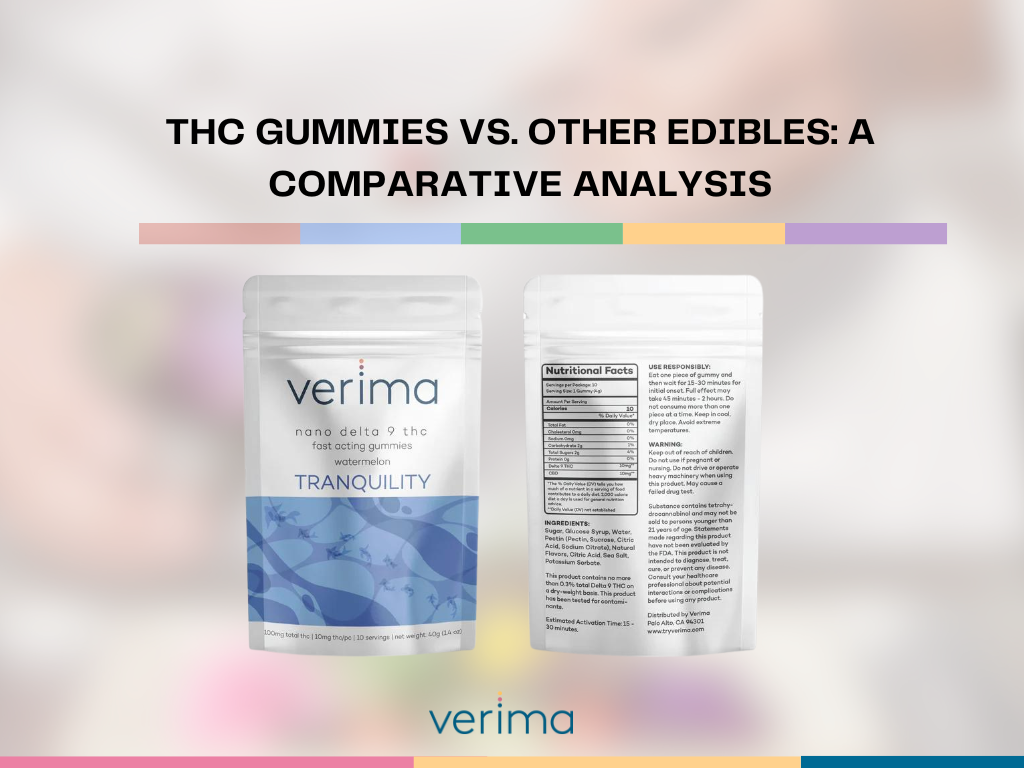 THC Gummies vs. Other Edibles A Comparative Analysis