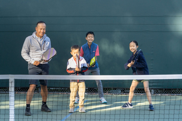 Pickleball Fun for Families from Toddlers to Grandparents
